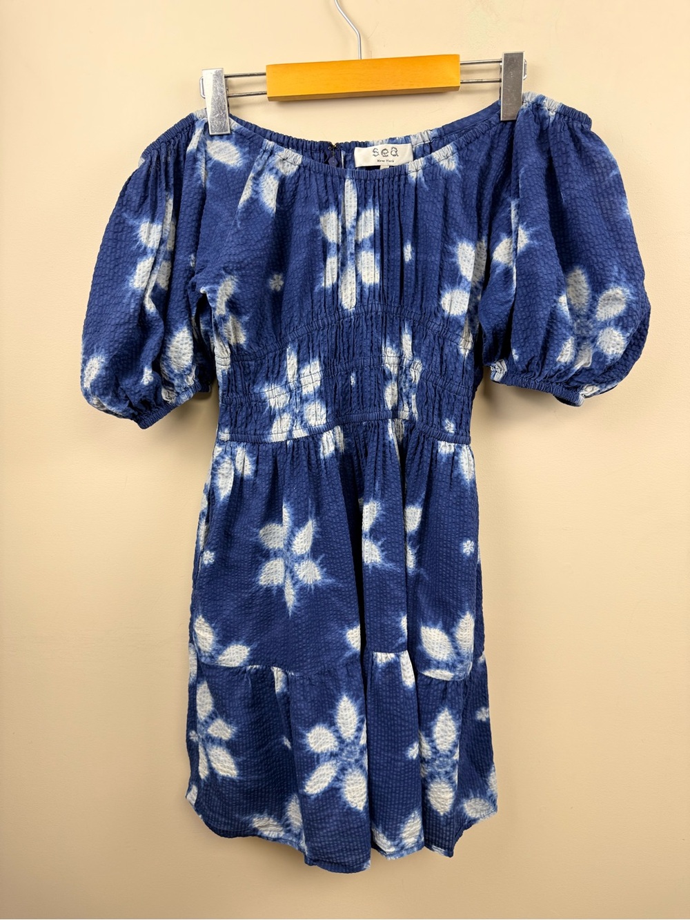 SEA NEW YORK isla print cotton mini dress - Picture 5 of 16